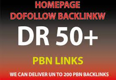 100 PBN Backlink with DR50 plus with low spamscore