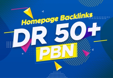High Quality-30 Powerful Permanent Homepage PBN Backlinks On DA 50+ / DR 50+