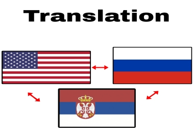 Native text translation. I'm fluent in 3 languages and I'll be happy to translate.
