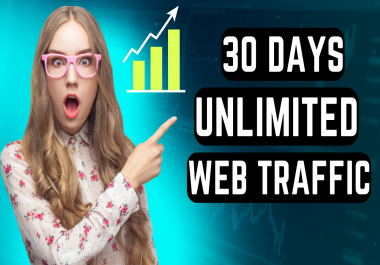 I will provide targeted organic and real visiter web traffic