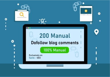 I Will Provide 200 Blog Comments Top Quality High DA Backlinks