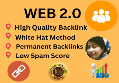 I will provide 70 web 2.0 backlink through high domain authority sites