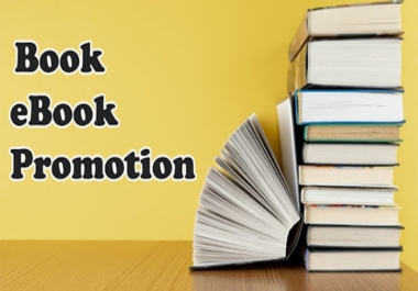 I will promote your book promotion ebook Kindle book Amazon book to viral on social media