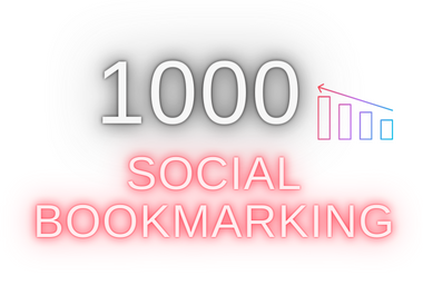 Efficient 1000 Premium Social Bookmarking Service