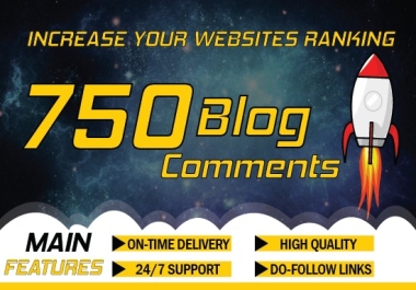Create 750 Dofollow PR10-2 Safe Blog Comments Backlinks Link Building With UK & Italian & France