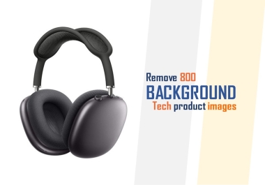 I will do background removal 800 bulk images
