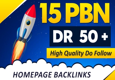 I Will Manually create 15 Premium PBN white hat Backlinks High Quality DR 50+ TOP Google Ranking