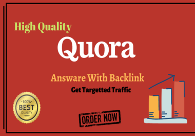 10 Quora Answers Backlink With Targeted Traffic