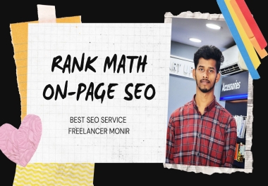 I will do complete WordPress on-page SEO with Rank Math