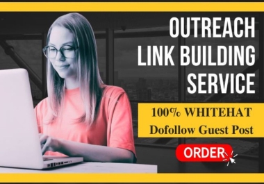 I will build 1 SEO backlinks with blogger outreach