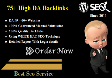 Create 75+ High DA Dofollow Backlinks