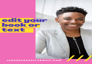 I will professionally proofread and edit your document