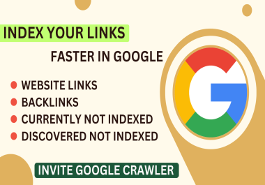 500 links super-fast index your website and backlinks in google