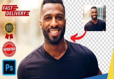 I will design perfect 300 image background removal