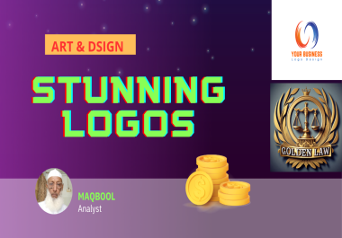 I will create stunning logos in 4 days related to services. business. etc