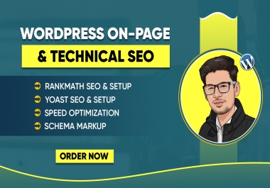 I will do wordpress rankmath,  yoast,  onpage and technical seo optimization service