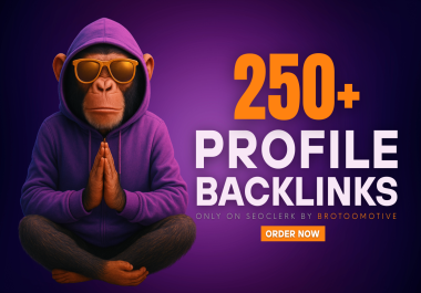 250 Do-follow Profile Backlinks for Google Top Ranking