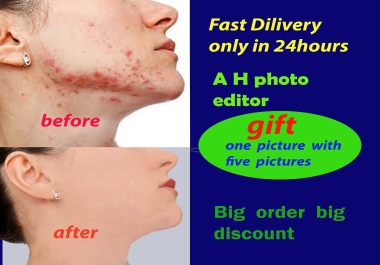 I can edit pictures with high resolution