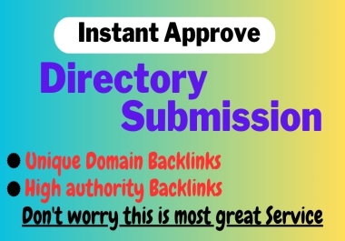 110 Dofollow Directory Submission Instant Approve backlinks