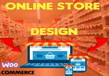 Design your online store with wordpress and woocommerce in spanish or english