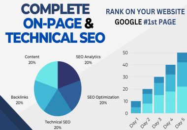 I will do Complete On-page & Technical SEO on your website for Google Top Ranking