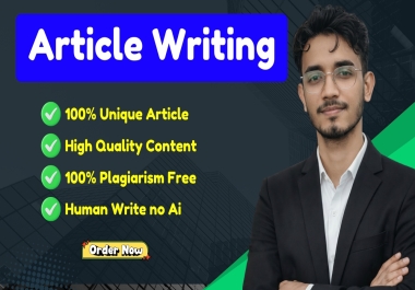 Provide 100 Original,  SEO Optimized Content for Your Blog