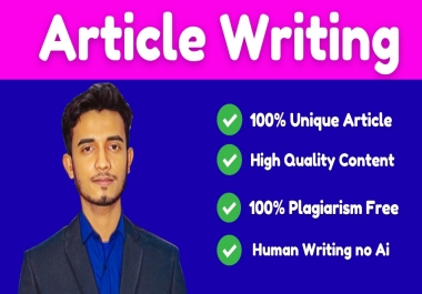 Provide 100 Original,  SEO Optimized Content for Your Blog