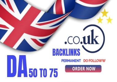 150 High Quality DR 50+. CO. UK Blog Posts Dofollow Backlinks with Natural Contextual Link