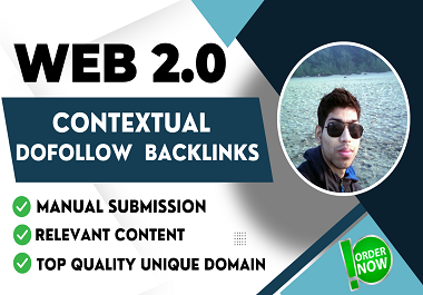Create manually high-quality 18 web2.0 backlinks for link building