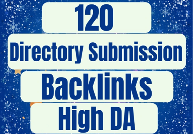 I will do Dofollow Instant Approve 120 Directory submission backlinks