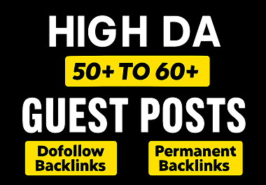 10 Guest Posts on DA70+ and DR40+ Real News Blogs High Authority Websites With Content