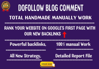 Boost Your Website With 200 Dofollow High-Quality Blog Comments Backlinks