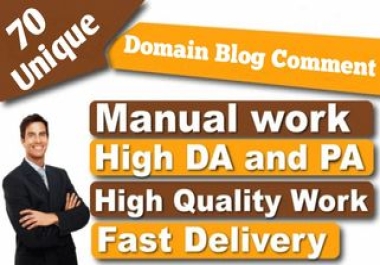 Rank Your Website 70 Unique Domain Blog Comment On High DA PA