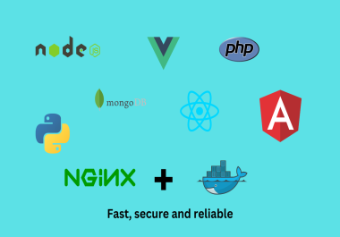 I will deploy your app to your server with nginx and docker