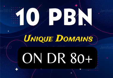 I will make 10 SPECIAL PBN DR 80+ Homepage Backlinks to rank your website
