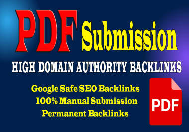 PDF or Article Submission on Top 80 Sharing Sites With High DA,  PA
