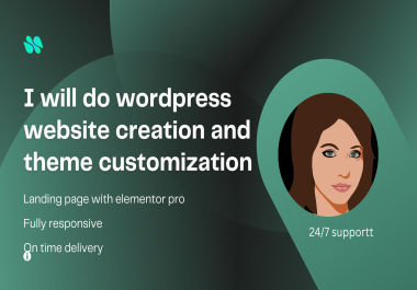 I'll create a fully functional WordPress website,  complete with setup