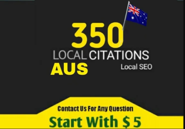 I will do top Australia local citations & directory-submission 50
