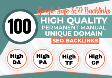 Increase Ranking with 100 Unique Manually Done High Authority Links