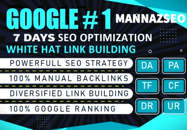 7 days drip feed SEO Package Quality Backlinks