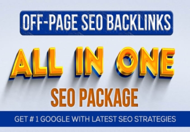 We provide you a powerful,  unique,  ALL-IN-ONE OFFPAGE SEO service.