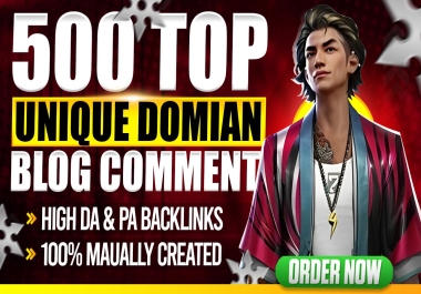 i will Create 500 high quality unique domains BG comment backlinks with low spam BUY 3,  GET 1 FREE