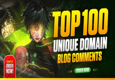 100 high-quality Unique Domain SEO do-follow backlinks and link-building