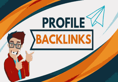 I will provide High Quality 100 SEO profile backlinks to boost website