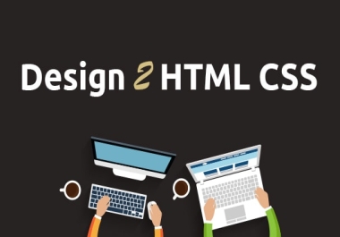 Build a front end custom coded website i.e website designing.
