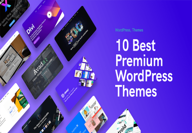 I will install and setup premium theme wordpres website or e-Commerce