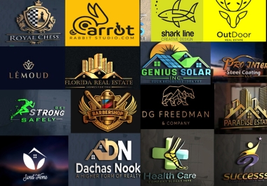 I Will design modern,  Minimalist and 3D creative business and Gaming logo