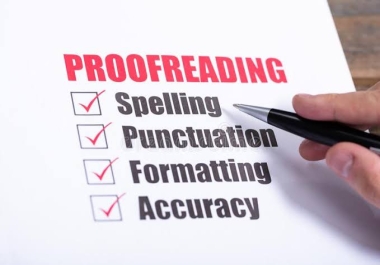 I will provide services of proofreading Editing Translation Writing