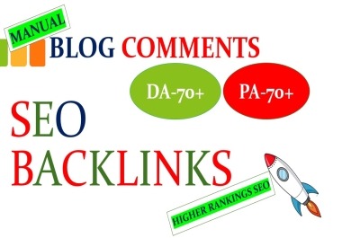 I will do high quality backlinks using 300 blog comments,  100 Do follow
