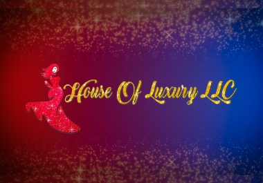 I will do bling feminine glitter sparkle beauty logo design